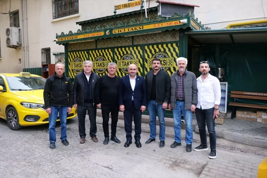 Albayrak'tan Taksici Esnafına Ziyaret: "Esnafımızın Her Zaman Yanındayız"