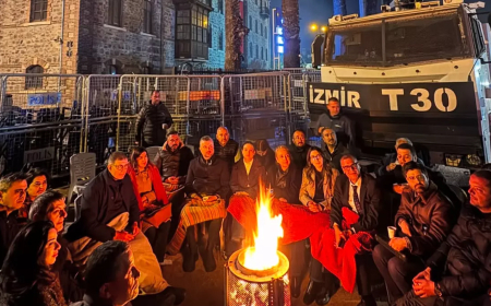 İzmir'de Bina Krizi: CHP’liler ve Polis Karşı Karşıya!