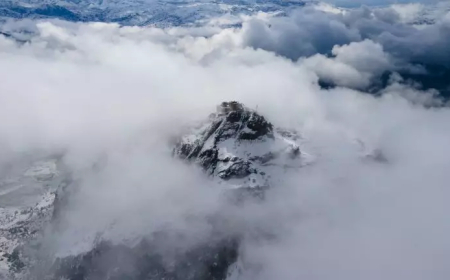 Giresun’un Tarihi Zirvesi Şebinkarahisar Kalesi Beyazlar İçinde