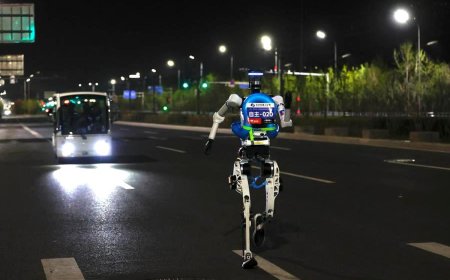 Beijing'de Tarihi Koşu: İnsansı Robotlar Yarı Maratona Hazırlanıyor