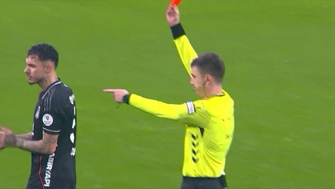 Beşiktaş’ta Asllani’den Olay Başlangıç: 6 Dakikada Gelen Rekor Kırmızı Kart!