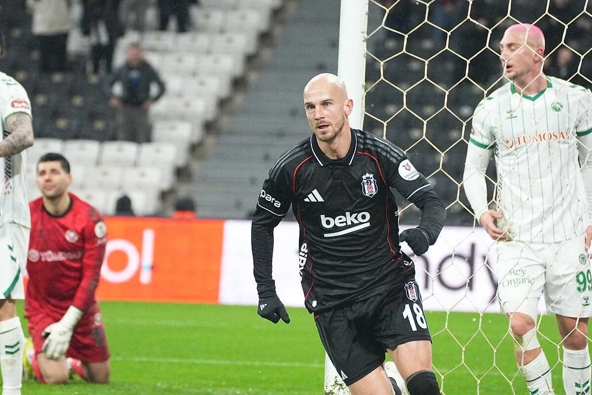 Vaclav Cerny, Konyaspor Karşısında Galibiyeti Getirdi: Beşiktaş’ta 6. Gol Sevinci