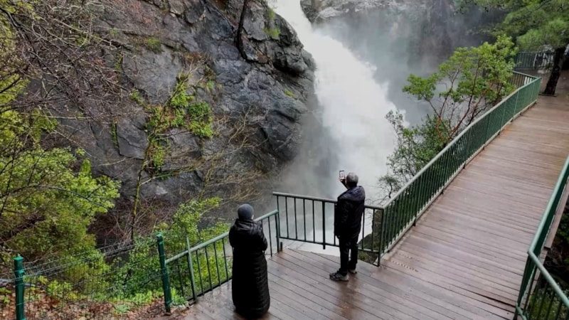 Kazdağları'nda Coşkun Akış: Sütüven Şelalesi Niagara'yı Aratmadı