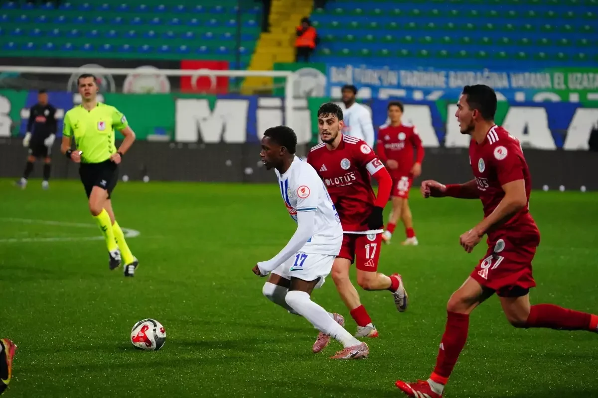 Ziraat Türkiye Kupası: Çaykur Rizespor ile Beyoğlu Yeni Çarşı Puanları Paylaştı